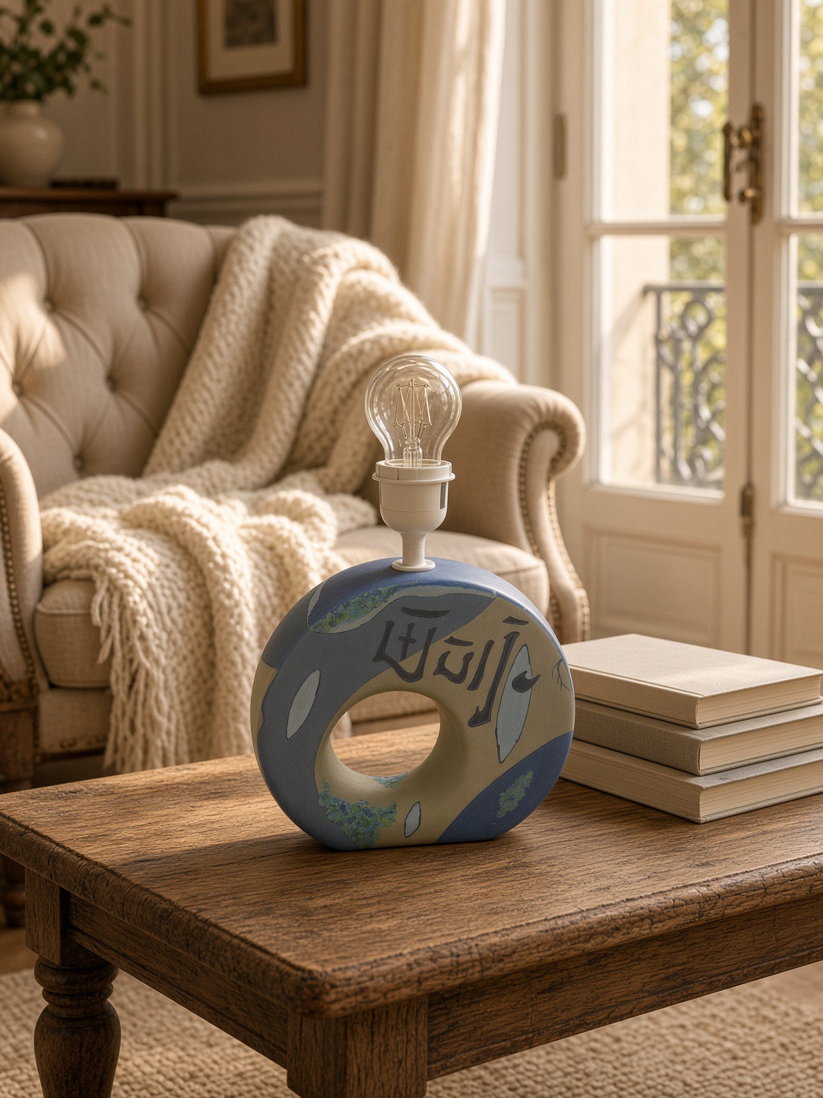 Pied de lampe - Asie