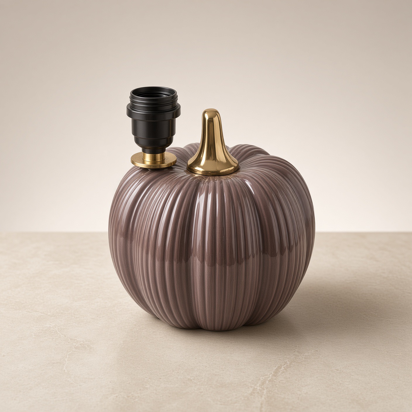Pied de lampe - Automne-Chocolat – Image 4